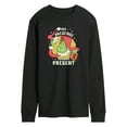 thumbnail image 1 of Dr. Seuss The Grinch - Christmas - Presence Is Your Present - Men's Long Sleeve T-Shirt, 1 of 4