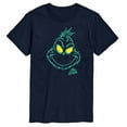 thumbnail image 1 of The Grinch - Side Look & Smiles - Men's Short Sleeve Graphic T-Shirt, 1 of 4