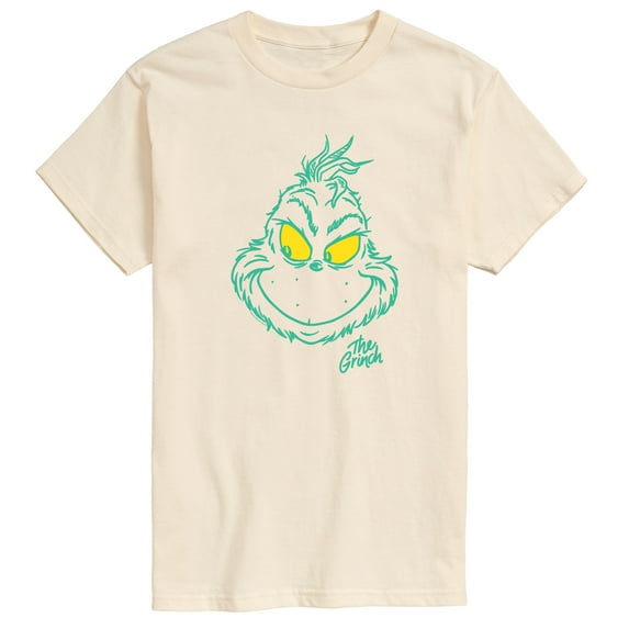 The Grinch - Side Look & Smiles - Men's Short Sleeve Graphic T-Shirt