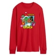 thumbnail image 1 of Dr. Seuss The Grinch - Christmas - Sleigh'N It - Men's Long Sleeve T-Shirt, 1 of 3