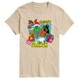 thumbnail image 1 of Dr. Seuss The Grinch - Christmas - Sleigh'N It - Men's Short Sleeve Graphic T-Shirt, 1 of 1