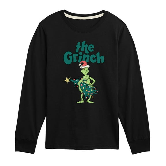 Dr. Seuss The Grinch - Christmas - Stealing Your Tree - Toddler & Youth Long Sleeve Graphic T-Shirt