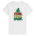 thumbnail image 1 of Dr. Seuss The Grinch - Christmas - Stink. Stank. Stunk. - Men's Short Sleeve Graphic T-Shirt, 1 of 4