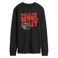 thumbnail image 1 of Dr. Seuss The Grinch - Christmas - This Is Me Being Silly - Men's Long Sleeve T-Shirt, 1 of 4