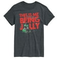 thumbnail image 1 of Dr. Seuss The Grinch - Christmas - This Is Me Being Silly - Men's Short Sleeve Graphic T-Shirt, 1 of 4