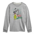 thumbnail image 1 of Dr. Seuss The Grinch - Christmas - 'Twas The Night Before - Toddler & Youth Long Sleeve Graphic T-Shirt, 1 of 4