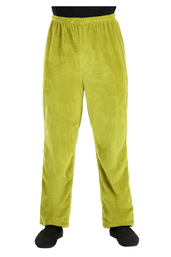 Dr. Seuss The Grinch Costume Velboa Pants Adult Plus 2X