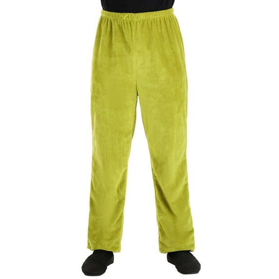 Dr. Seuss The Grinch Costume Velboa Pants Adult S/M