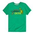 thumbnail image 1 of Dr. Seuss - The Grinch Cuddly As A Cactus - Toddler And Youth Short Sleeve Graphic T-Shirt, 1 of 5