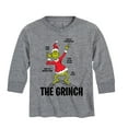 thumbnail image 1 of Dr. Seuss - The Grinch Diagram - Toddler And Youth Long Sleeve Graphic T-Shirt, 1 of 4