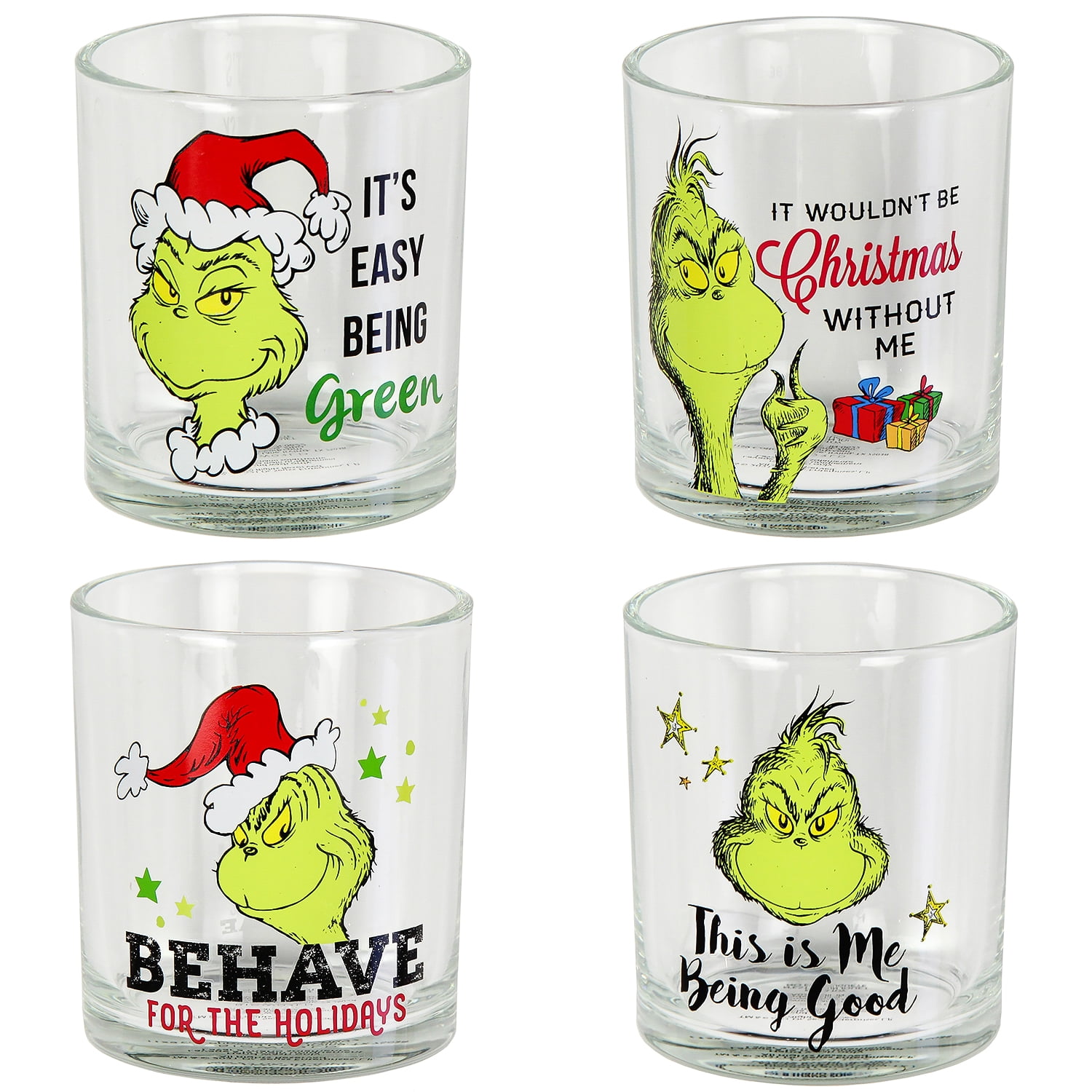 Dr. Seuss The Grinch Naughty or Nice Plastic 16 oz. Travel Cup with Straw
