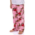 thumbnail image 1 of Dr. Seuss The Grinch Girls' Yoga Grinch and Max Fleece Lounge Bottoms Pajama Pants, 1 of 6