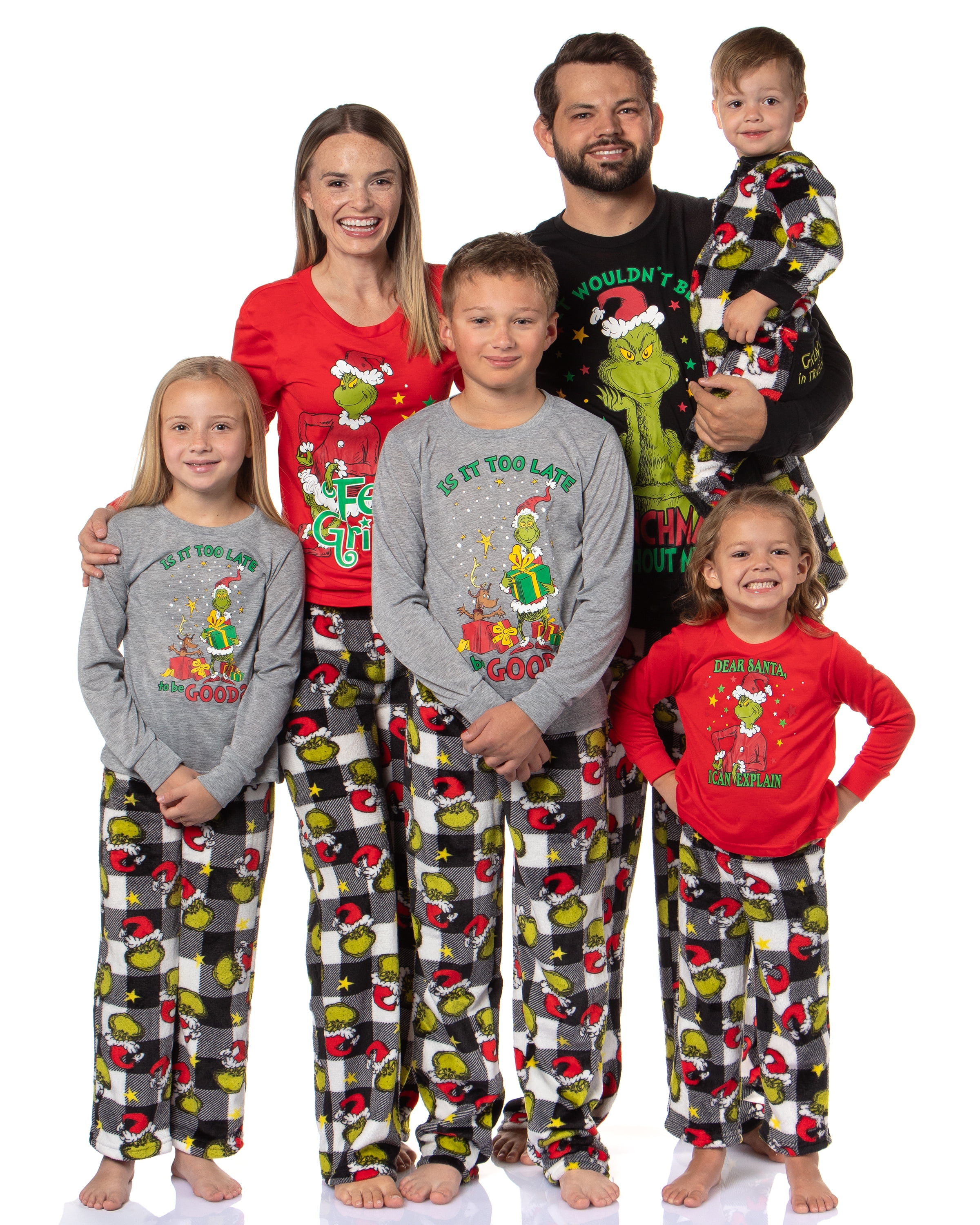 Is It Too Late To Be Good Grinch Pajamas
