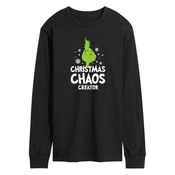 Dr. Seuss The Grinch - Little Grinch - Christmas Chaos Creator - Men's Long Sleeve T-Shirt