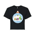 thumbnail image 1 of Dr. Seuss The Grinch - Little Grinch - Christmas Igloo - Juniors Cropped Cotton Blend T-Shirt, 1 of 4