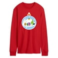 thumbnail image 1 of Dr. Seuss The Grinch - Little Grinch - Christmas Igloo - Men's Long Sleeve T-Shirt, 1 of 3