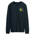 thumbnail image 1 of Dr. Seuss The Grinch - Little Grinch - Enjoying Snowflakes - Men's Long Sleeve T-Shirt, 1 of 4