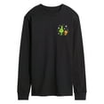 thumbnail image 1 of Dr. Seuss The Grinch - Little Grinch - Enjoying Snowflakes - Men's Long Sleeve T-Shirt, 1 of 4