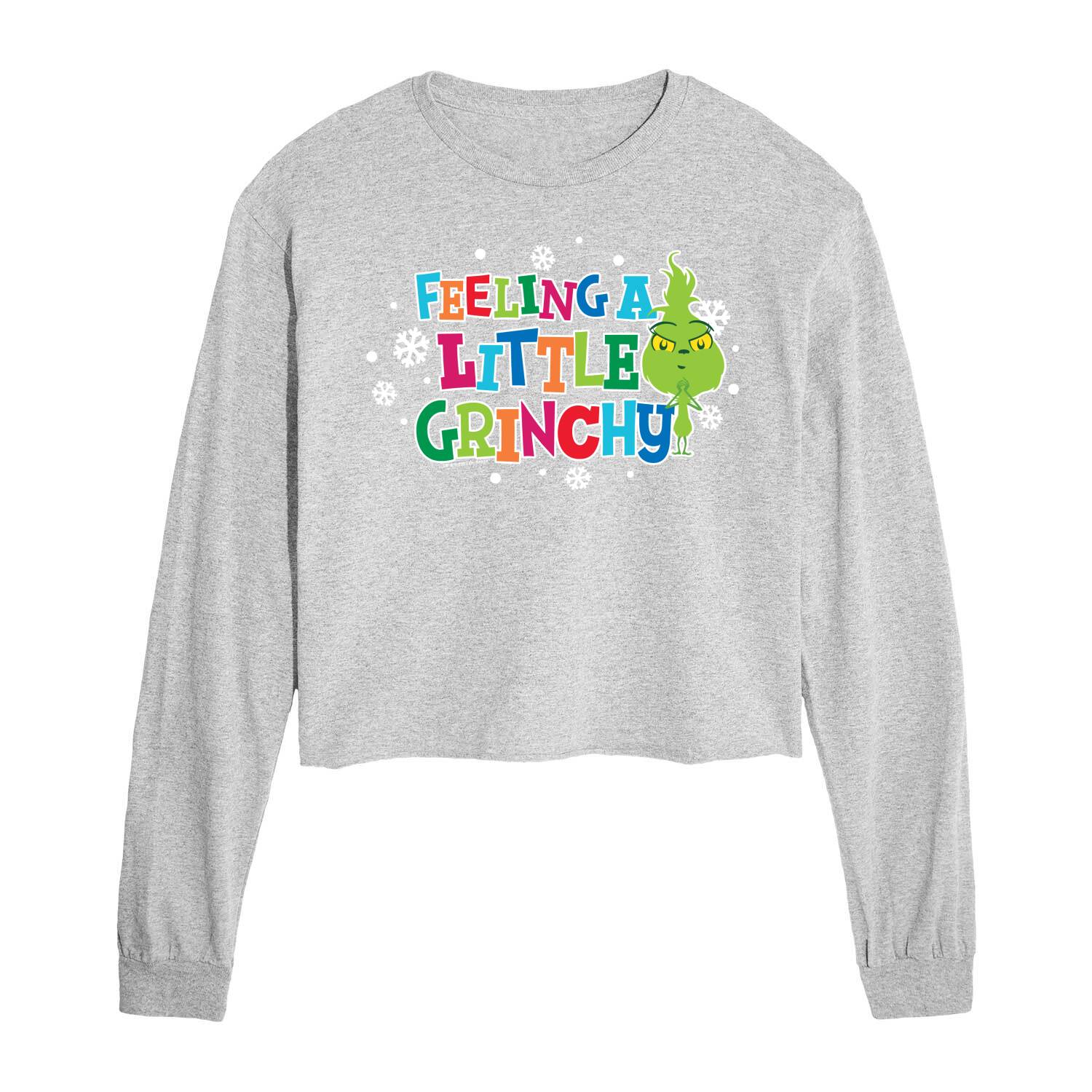 T-shirt Grinch - Look Grincheux, Coupe Classique Légère, Manches Doubles, Style Décontracté - 7