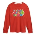 thumbnail image 1 of Dr. Seuss The Grinch - Little Grinch - Feeling A Little Grinchy - Toddler & Youth Long Sleeve Graphic T-Shirt, 1 of 4