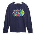 thumbnail image 1 of Dr. Seuss The Grinch - Little Grinch - Feeling A Little Grinchy - Toddler & Youth Long Sleeve Graphic T-Shirt, 1 of 4