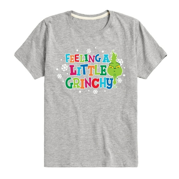 Dr. Seuss The Grinch - Little Grinch - Feeling A Little Grinchy - Toddler & Youth Short Sleeve T-Shirt