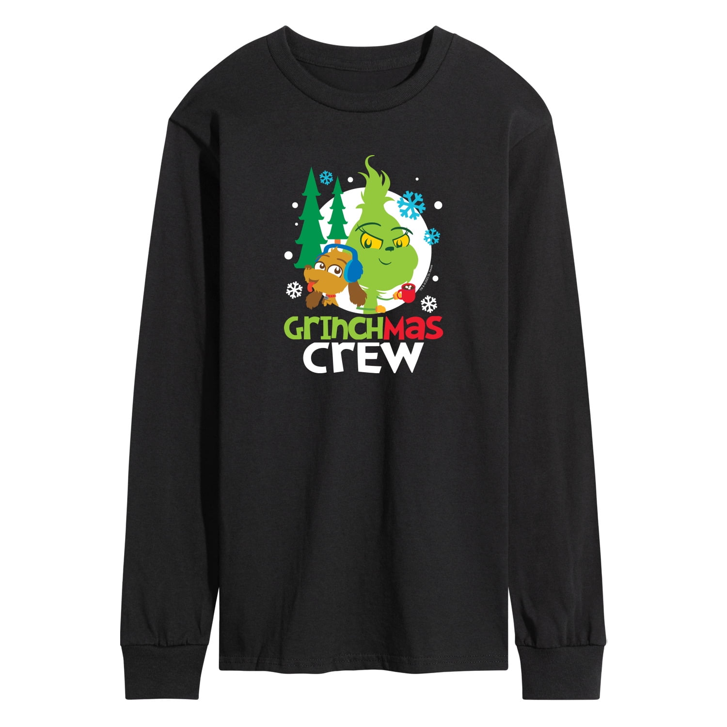 Dr. Seuss The Grinch Little Grinch Grinchmas Crew Men's Long