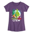 thumbnail image 1 of Dr. Seuss The Grinch - Little Grinch - Grinchmas Crew - Toddler & Youth Girls Short Sleeve Graphic T-Shirt, 1 of 4