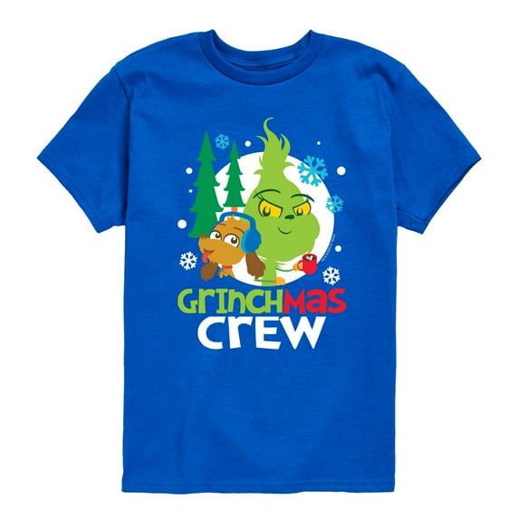 Dr. Seuss The Grinch - Little Grinch - Grinchmas Crew - Toddler & Youth Short Sleeve Graphic T-Shirt