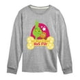 thumbnail image 1 of Dr. Seuss The Grinch - Little Grinch - My Best Friend Has Fur - Toddler & Youth Long Sleeve Graphic T-Shirt, 1 of 4