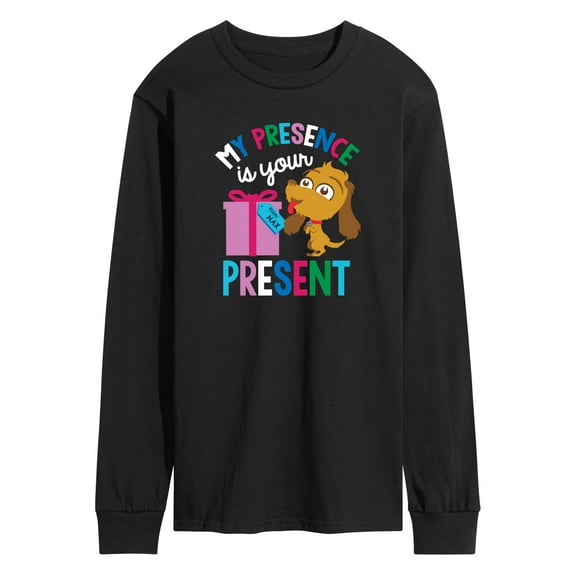 Dr. Seuss The Grinch - Little Grinch - My Presence Is Your Present - Men's Long Sleeve T-Shirt