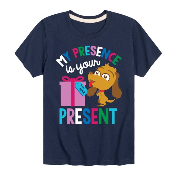 Dr. Seuss The Grinch - Little Grinch - My Presence Is Your Present - Toddler & Youth Short Sleeve T-Shirt