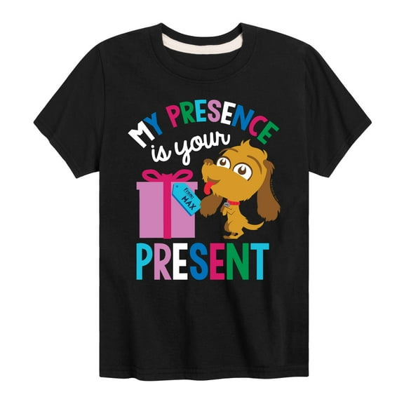 Dr. Seuss The Grinch - Little Grinch - My Presence Is Your Present - Toddler & Youth Short Sleeve T-Shirt