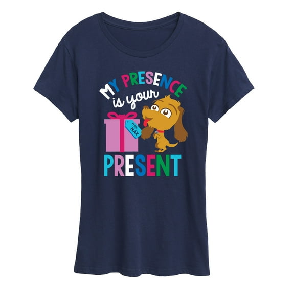Dr. Seuss The Grinch - Little Grinch - My Presence Is Your Present - Women's Short Sleeve Graphic T-Shirt