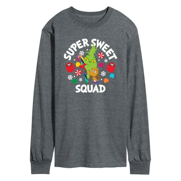 Dr. Seuss The Grinch - Little Grinch - Super Sweet Squad - Men's Long Sleeve T-Shirt