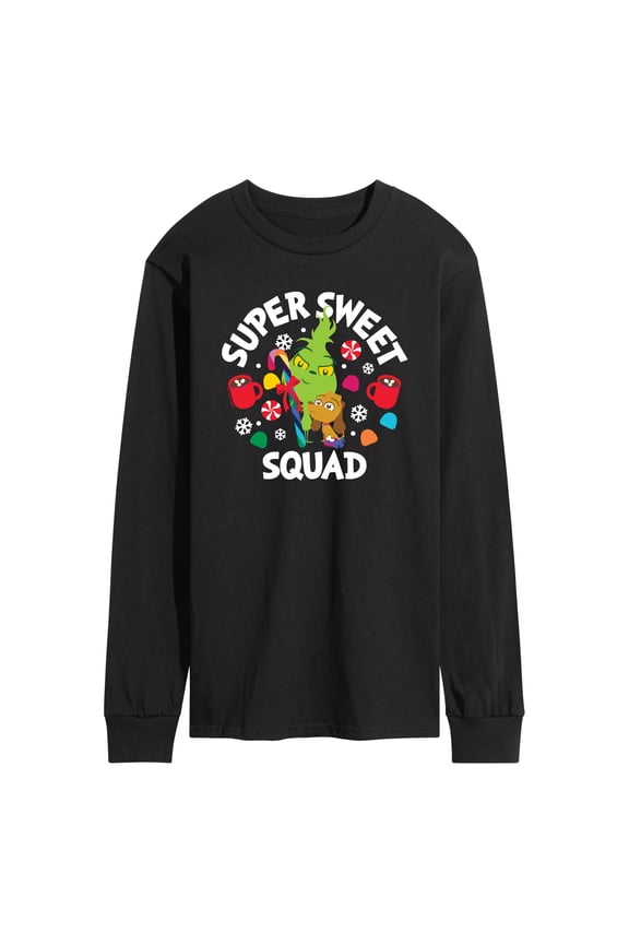 Dr. Seuss The Grinch - Little Grinch - Super Sweet Squad - Men's Long Sleeve T-Shirt