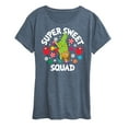 thumbnail image 1 of Dr. Seuss The Grinch - Little Grinch - Super Sweet Squad - Women's Short Sleeve Graphic T-Shirt, 1 of 4