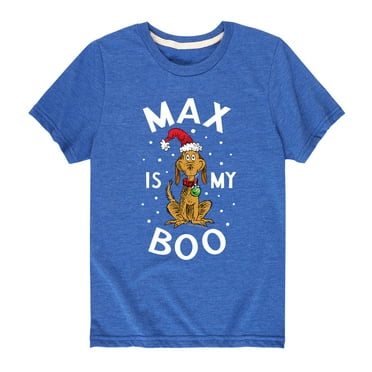 Dr. Seuss - The Grinch Max Is My Boo - Toddler And Youth Short Sleeve Graphic T-Shirt