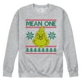 thumbnail image 1 of Dr. Seuss - The Grinch - Men's Crew Neck Fleece Pullover, 1 of 5