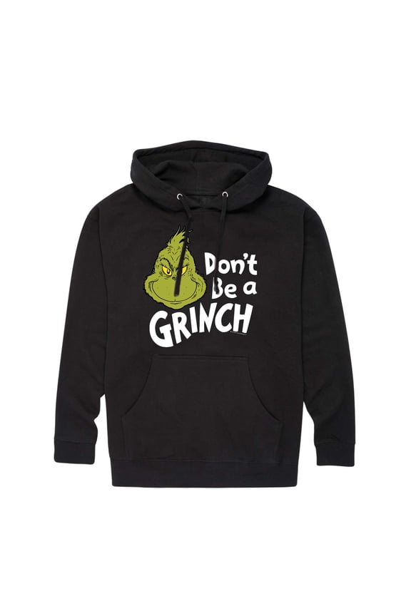 Dr. Seuss - The Grinch - Men's Pullover Hooded Fleece Sweatshirt