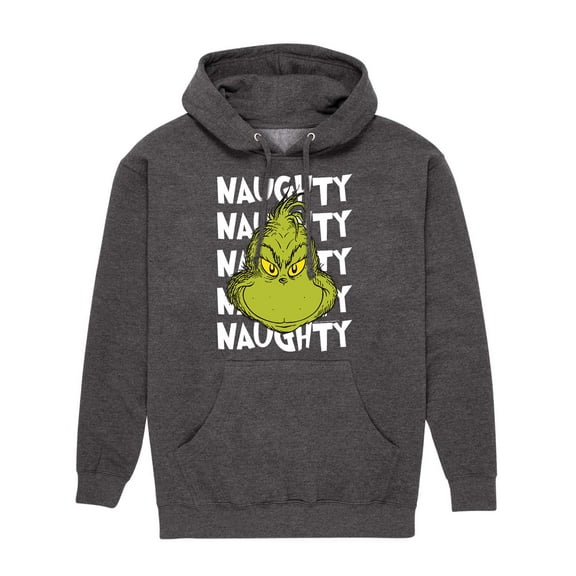 Dr. Seuss - The Grinch - Men's Pullover Hooded Fleece Sweatshirt