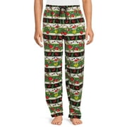 Dr. Seuss The Grinch Mens Microfleece Sleep Pant, Sizes S-XL