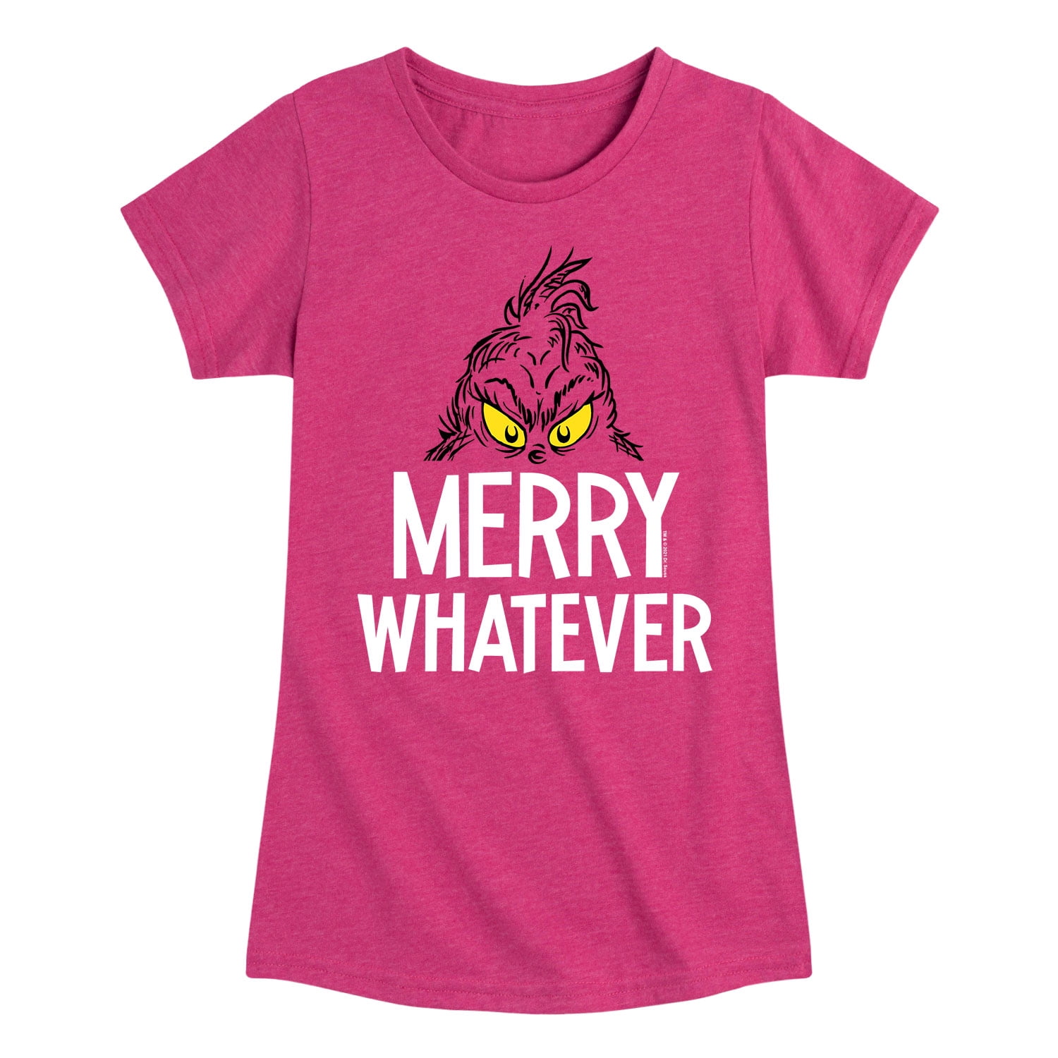 Dr. Seuss The Grinch Merry Whatever Toddler And Youth Girls