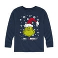 thumbnail image 1 of Dr. Seuss - The Grinch Naughty Or Nice - Toddler And Youth Long Sleeve Graphic T-Shirt, 1 of 4