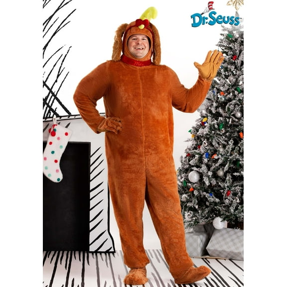 Dr. Seuss The Grinch Plus Size Max Costume