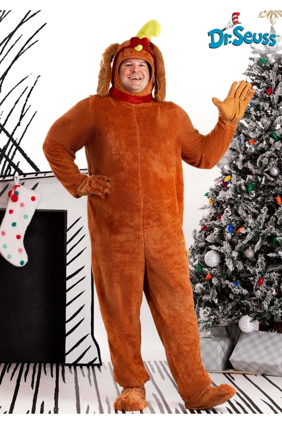 Dr. Seuss The Grinch Plus Size Max Costume