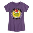 thumbnail image 1 of Dr. Seuss - The Grinch Stink Stank Stunk - Toddler And Youth Girls Short Sleeve Graphic T-Shirt, 1 of 5