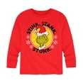 thumbnail image 1 of Dr. Seuss - The Grinch Stink Stank Stunk - Toddler And Youth Long Sleeve Graphic T-Shirt, 1 of 4