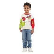 DR. SEUSS' THE GRINCH Dr. Seuss The Grinch Toddler Long Sleeve Sweatshirt, Sizes 12M-5T