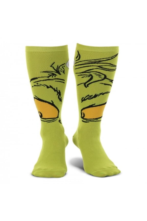 Dr. Seuss The Grinch Who Stole Christmas Character Knee High Socks